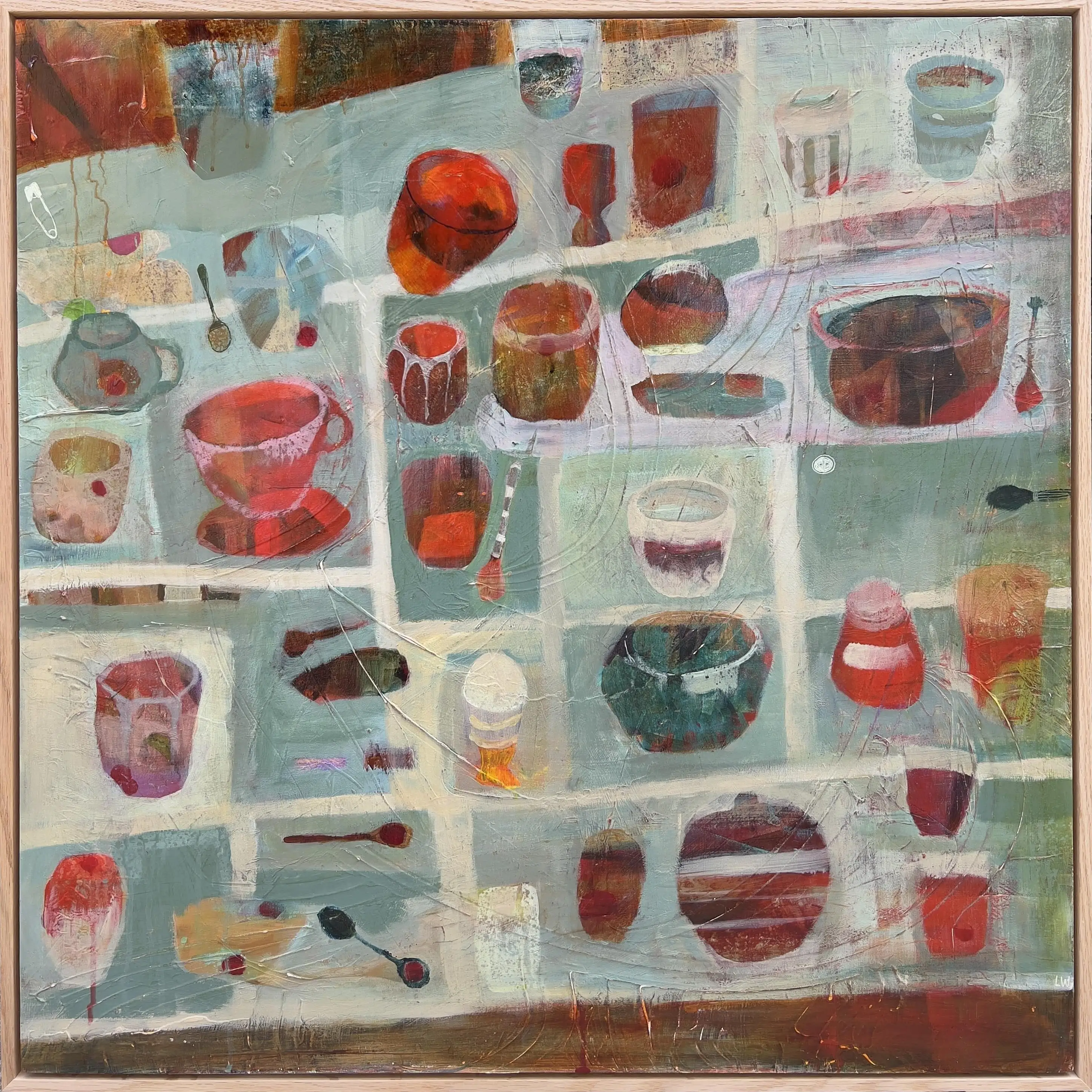 The Cup Collector_Lisa West_framed view (Edit)